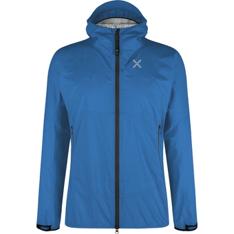 Montura Upland 3l Hooded Regenjacke B.blue Herren