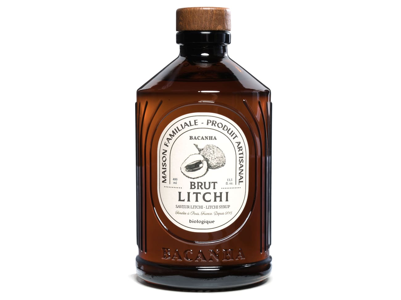 Sirop Bio litchi - 40 cl - Bacanha