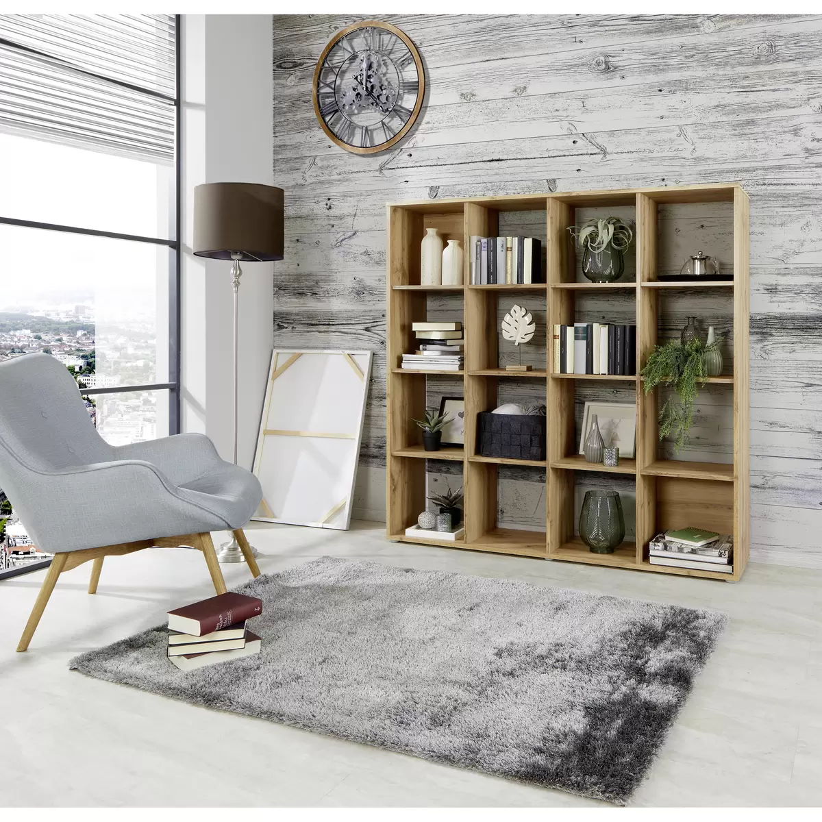 Raumteiler Berni Best Price Eiche
