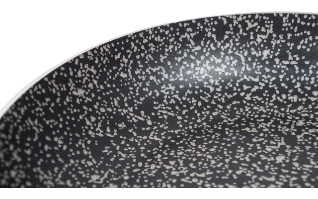 Bo-Camp Turn Wokpfanne mit klappbarem Griff 28 cm schwarz