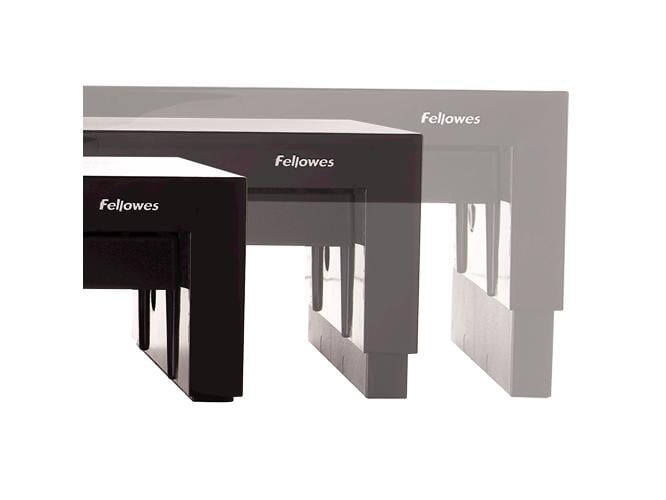 Fellowes Monitor Erhöhung Designer Suites Schwarz Designer Suites™ Monitor Ständer