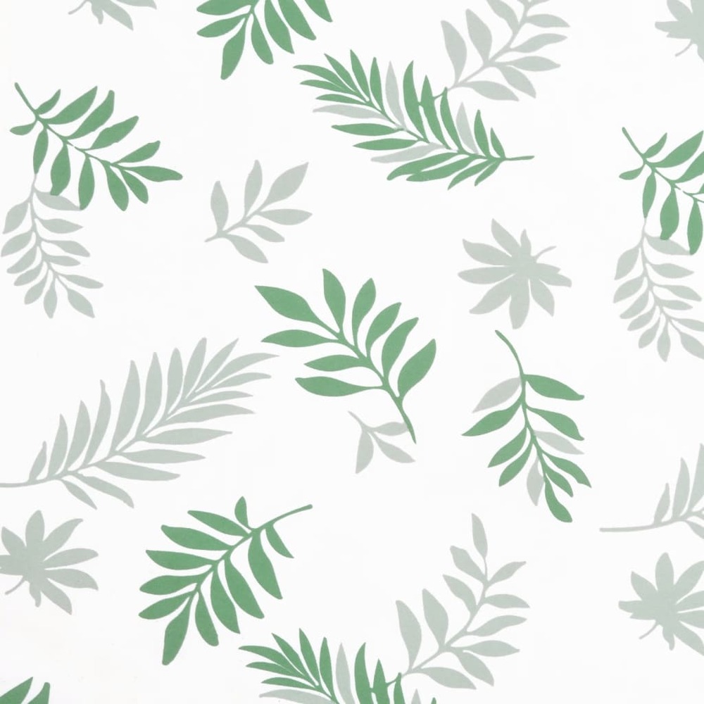 Coussins de banc de jardin lot de 2 motif de feuilles tissu