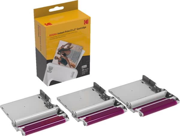 Kodak ink cartridge + photo paper 3x3