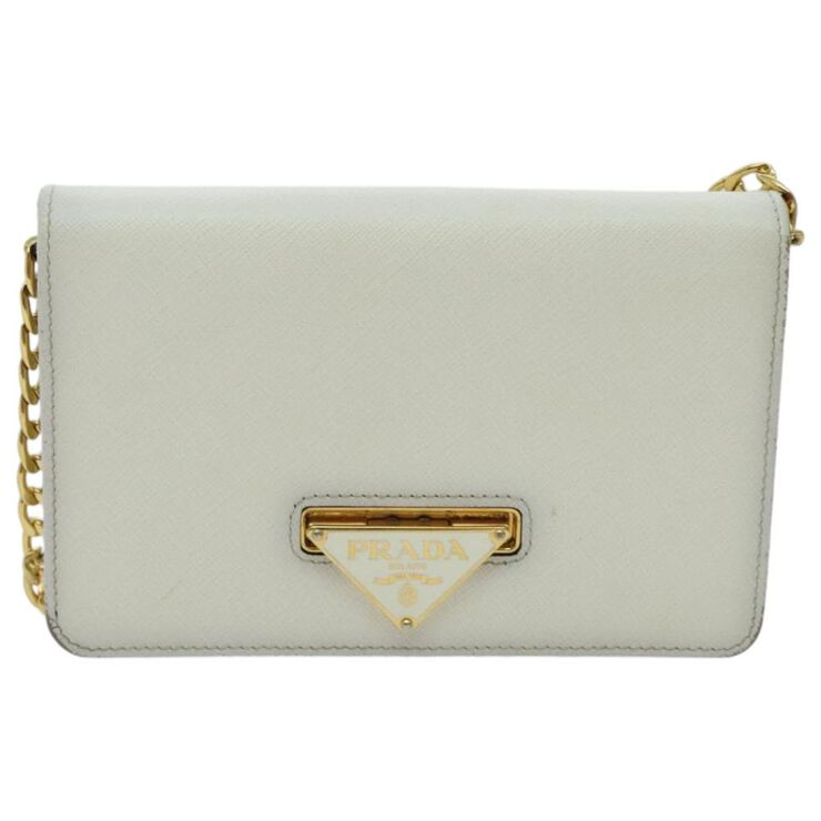 Prada Vintage Prada Crossbody Bag White