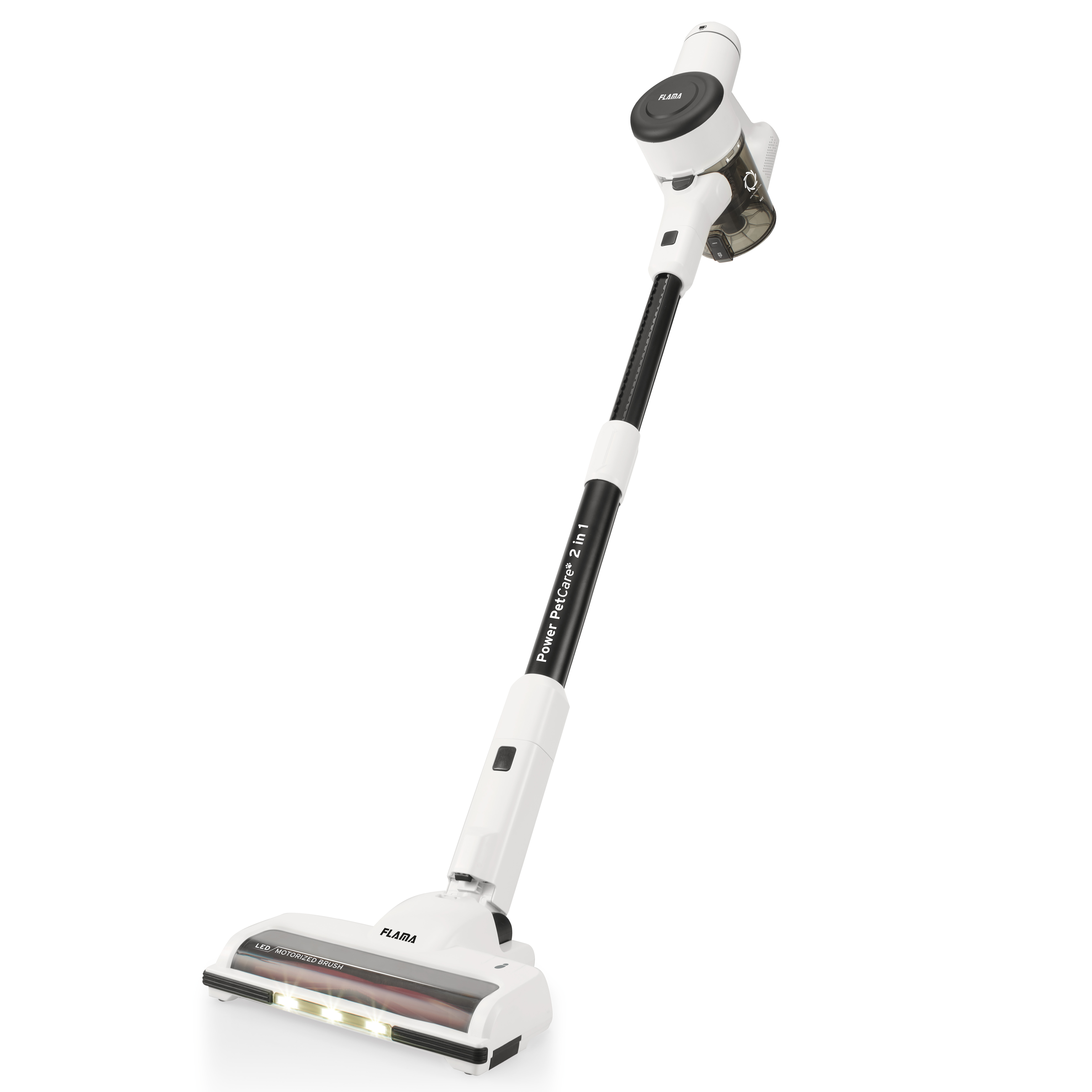 ASPIRADOR VERTICAL FLAMA 1646FL POWER PET CARE 2 EM 1 BRANCO