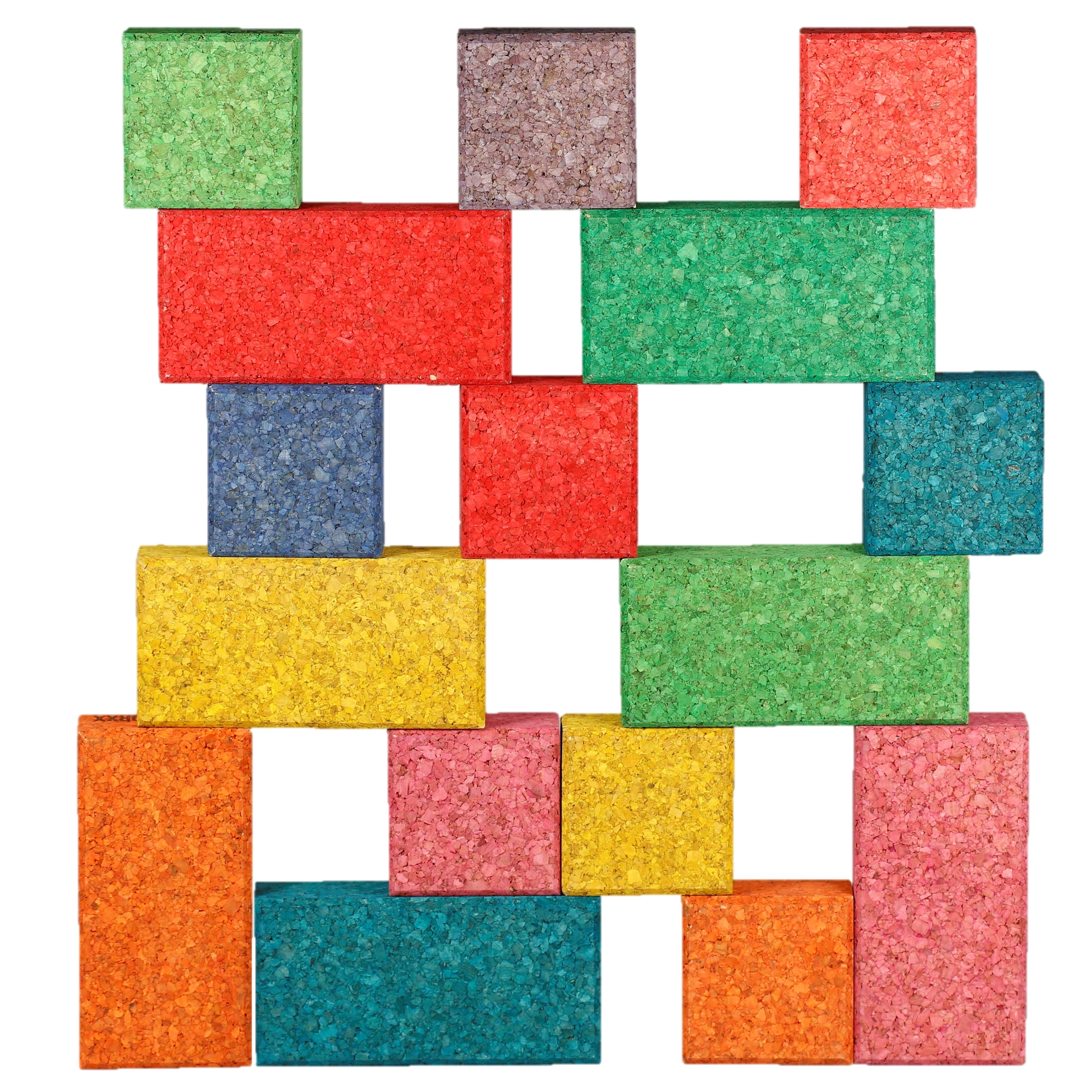 KORXX Cuboid Mix C Korkspielzeug