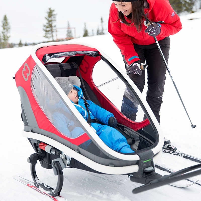 Hamax Skisett Outback<br>Gjør sykkelvognen om til pulk