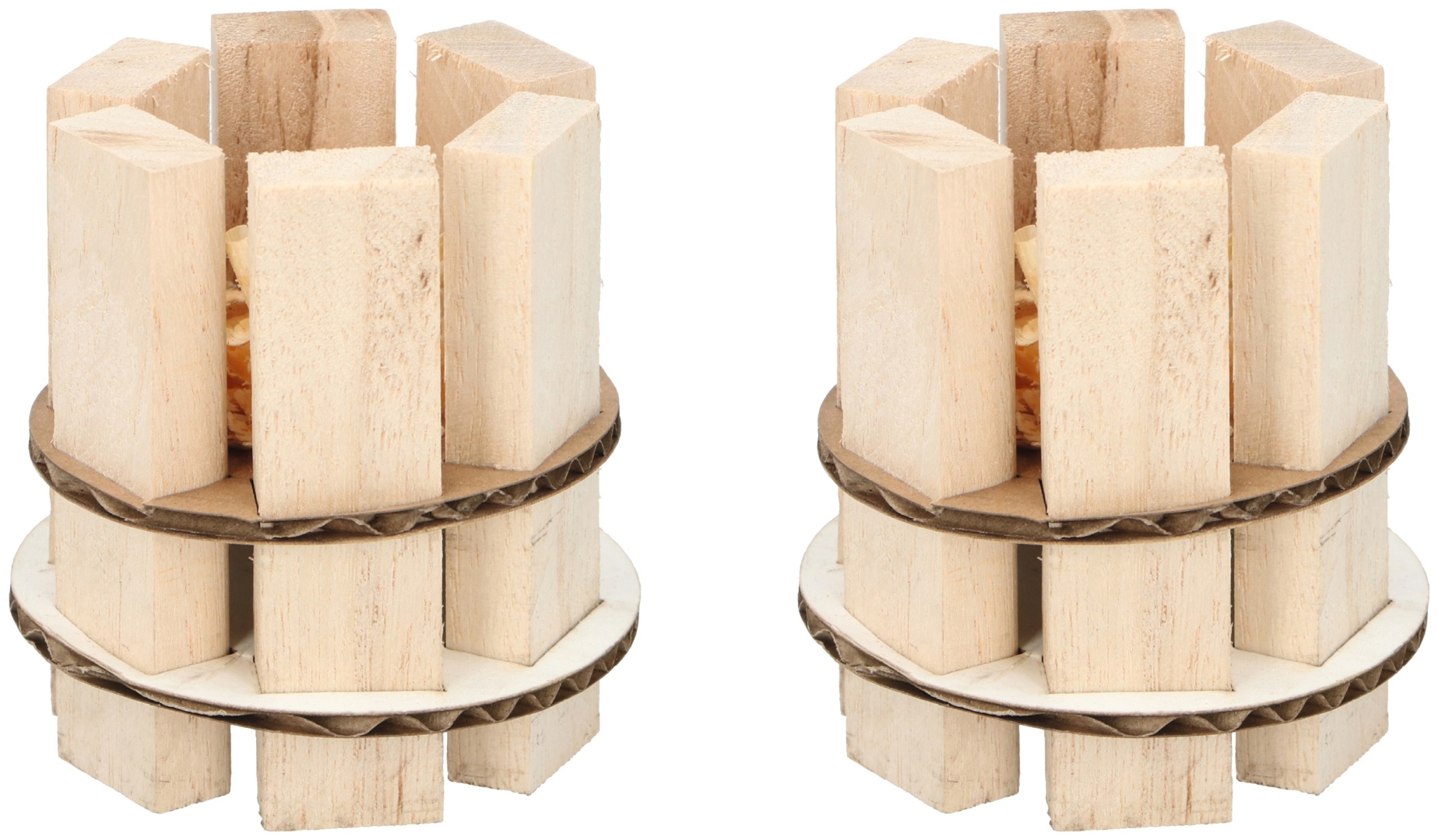 Feueranzünder Holz 2er Pack