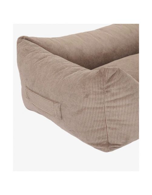 Pet & Co. Kingston Cord Double Face - Hondenmand - 80x60x26 cm Bruin M