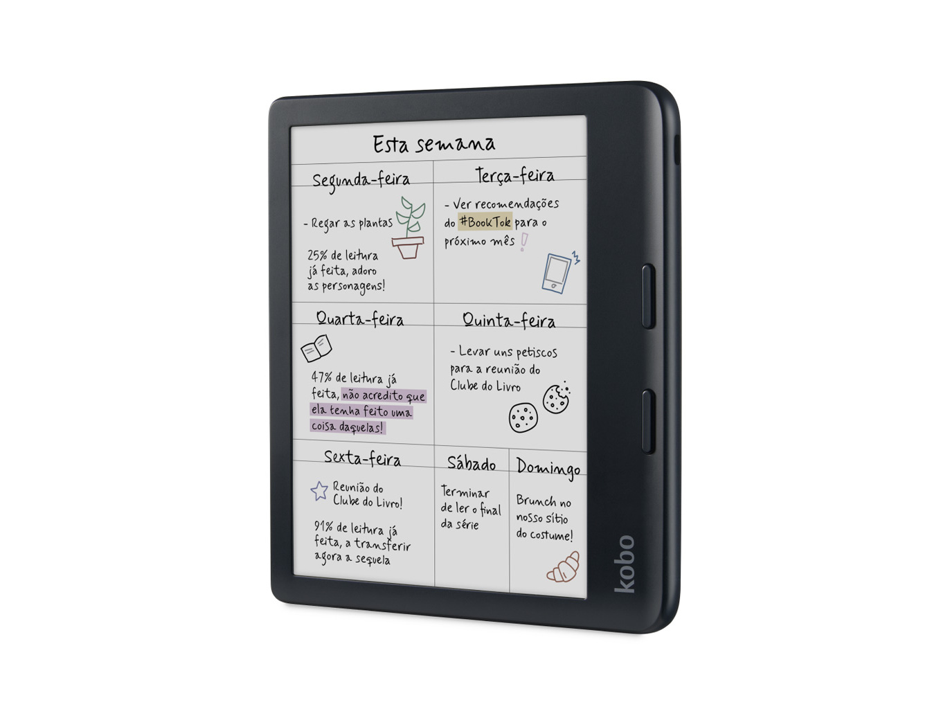 E-BOOK KOBO LIBRA COLOUR 7\