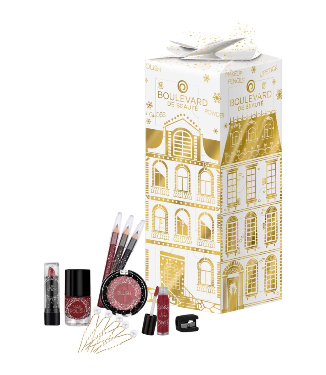 Calendrier de l'avent maquillage et accessoires Beauty In The City