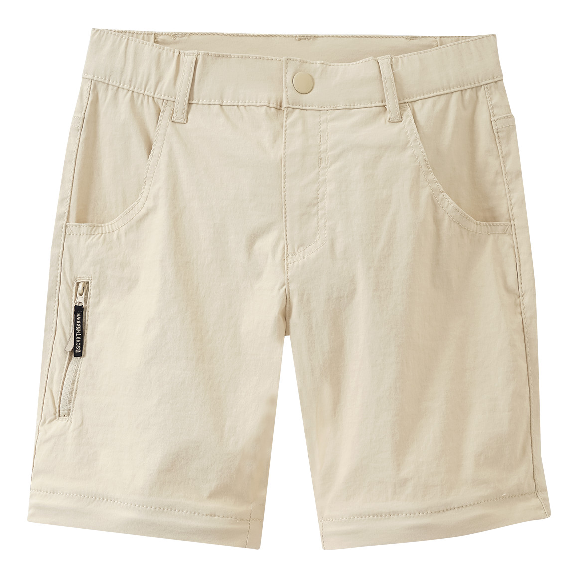 Yigga Kinder Trekking-Hose mit Zippertasche beige