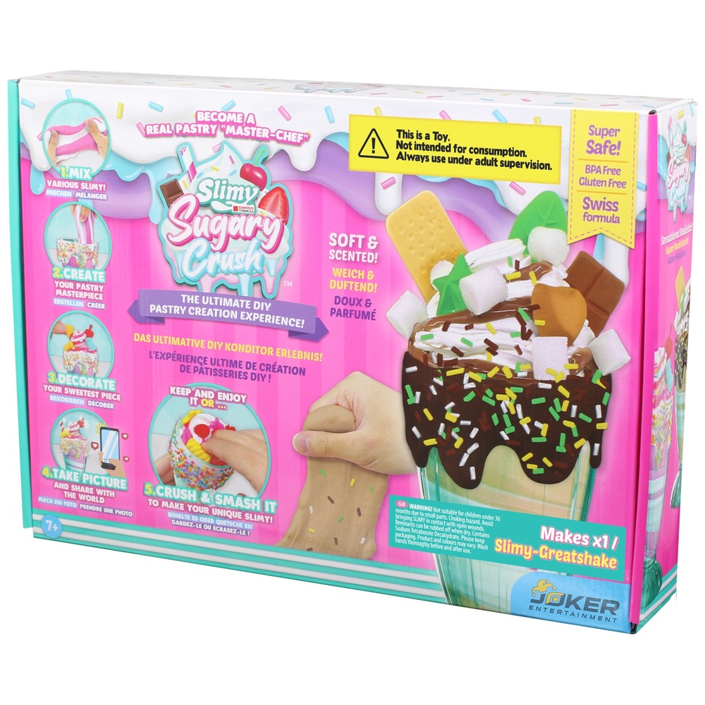 Slimy Sugary Crush Gebäckserie Slimy-Greatshake Sortiment
