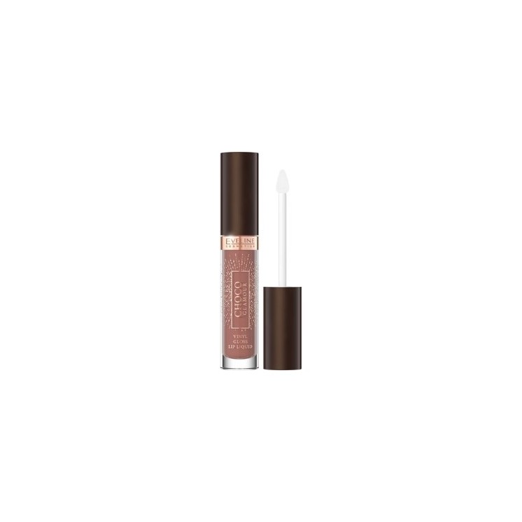 Eveline Choco Glamour Vinyl Lippenstift Ruby Chocolate /01/ 4,5 ml