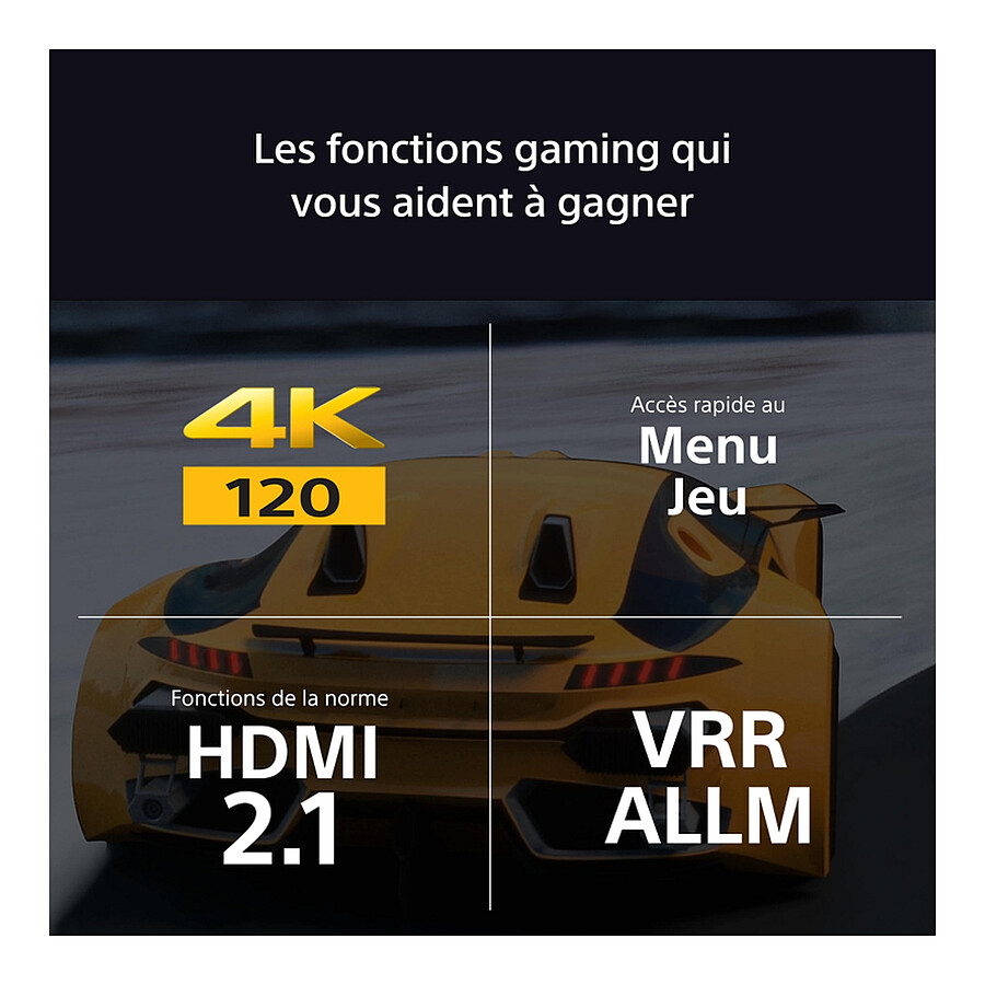 Sony K65XR80 - TV 4K UHD HDR - 164 cm