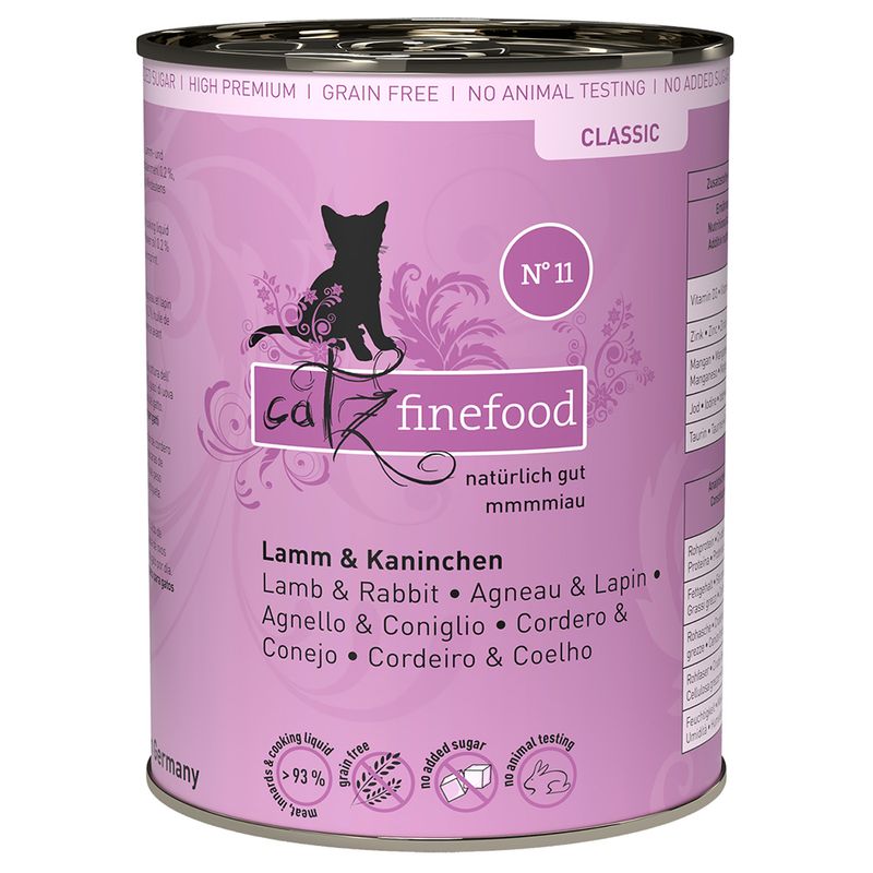 Offre d'essai mixte Catz Finefood 6 x 400 g