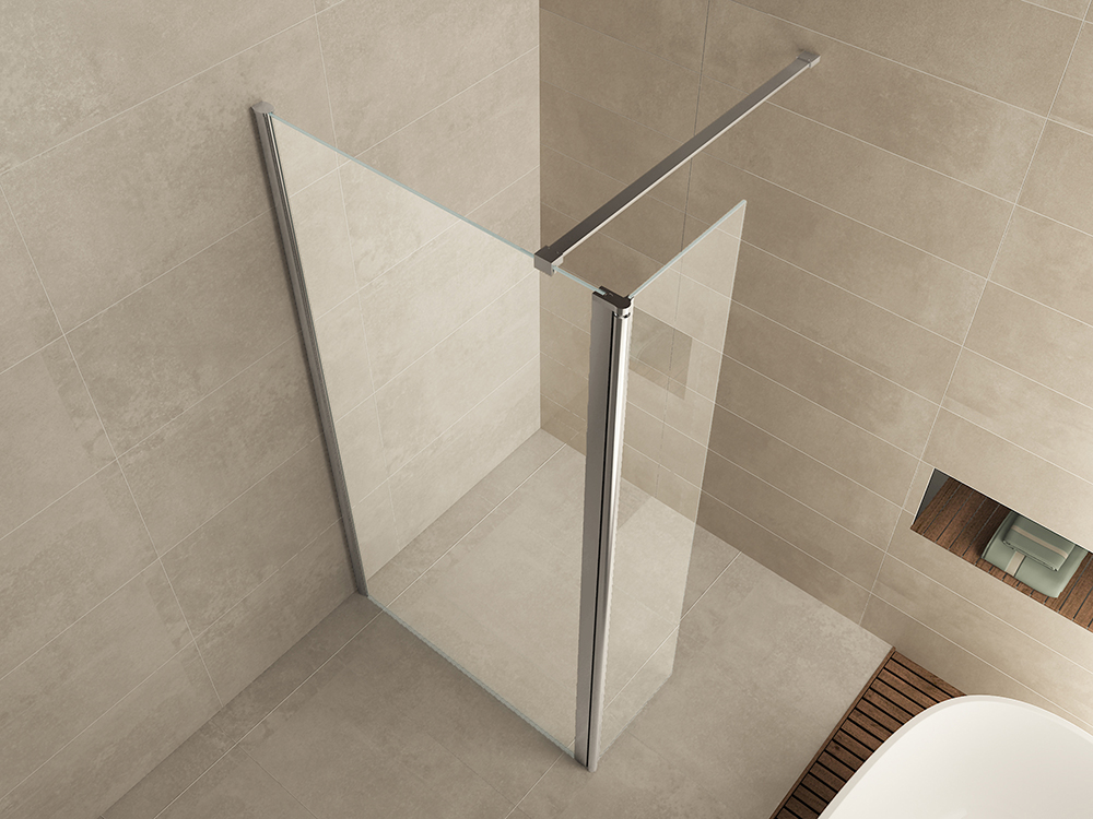 Mueller Augsburg draaibare douchewand 40x200cm Anti-kalk