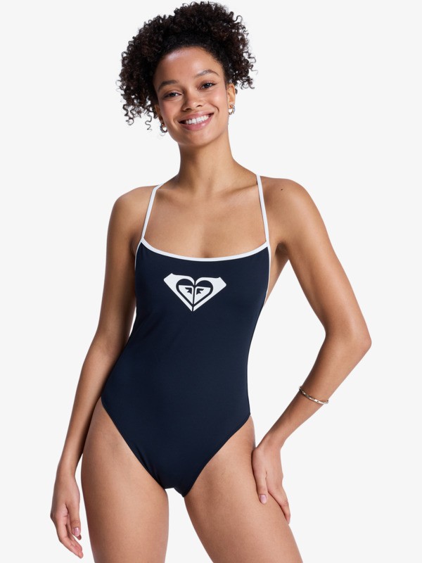 The Retro Essentials One-Piece Maillot de bain une pièce Noir Femme