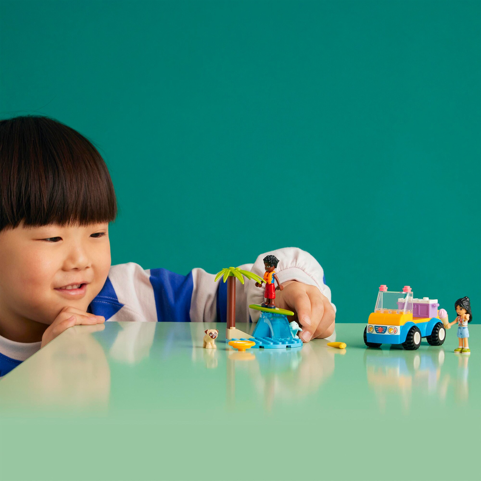LEGO Konstruktionsspielzeug Friends Strandbuggy-Spaß