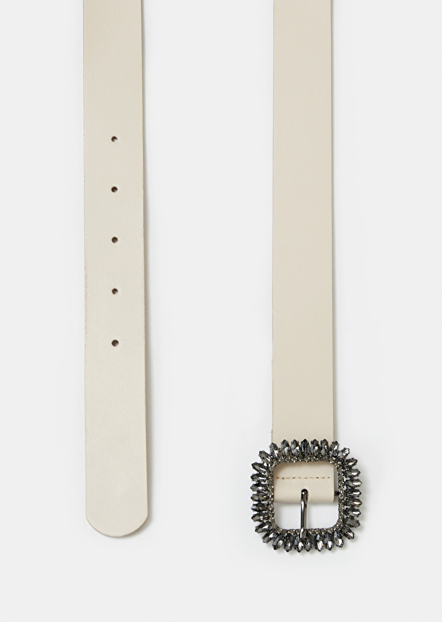 Ceinture Gigiécrue en cuir