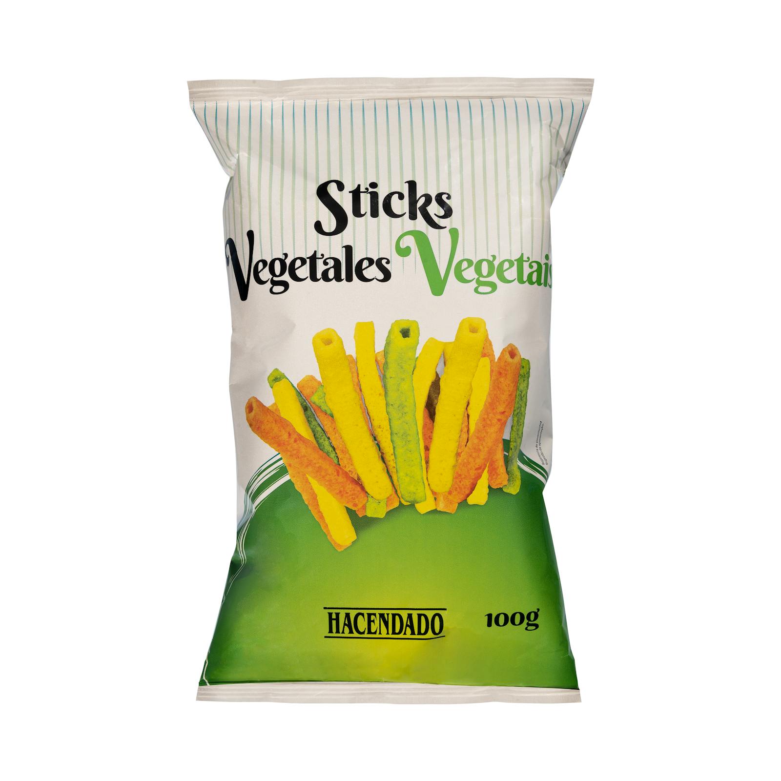 Bâtonnets de légumes Hacendado