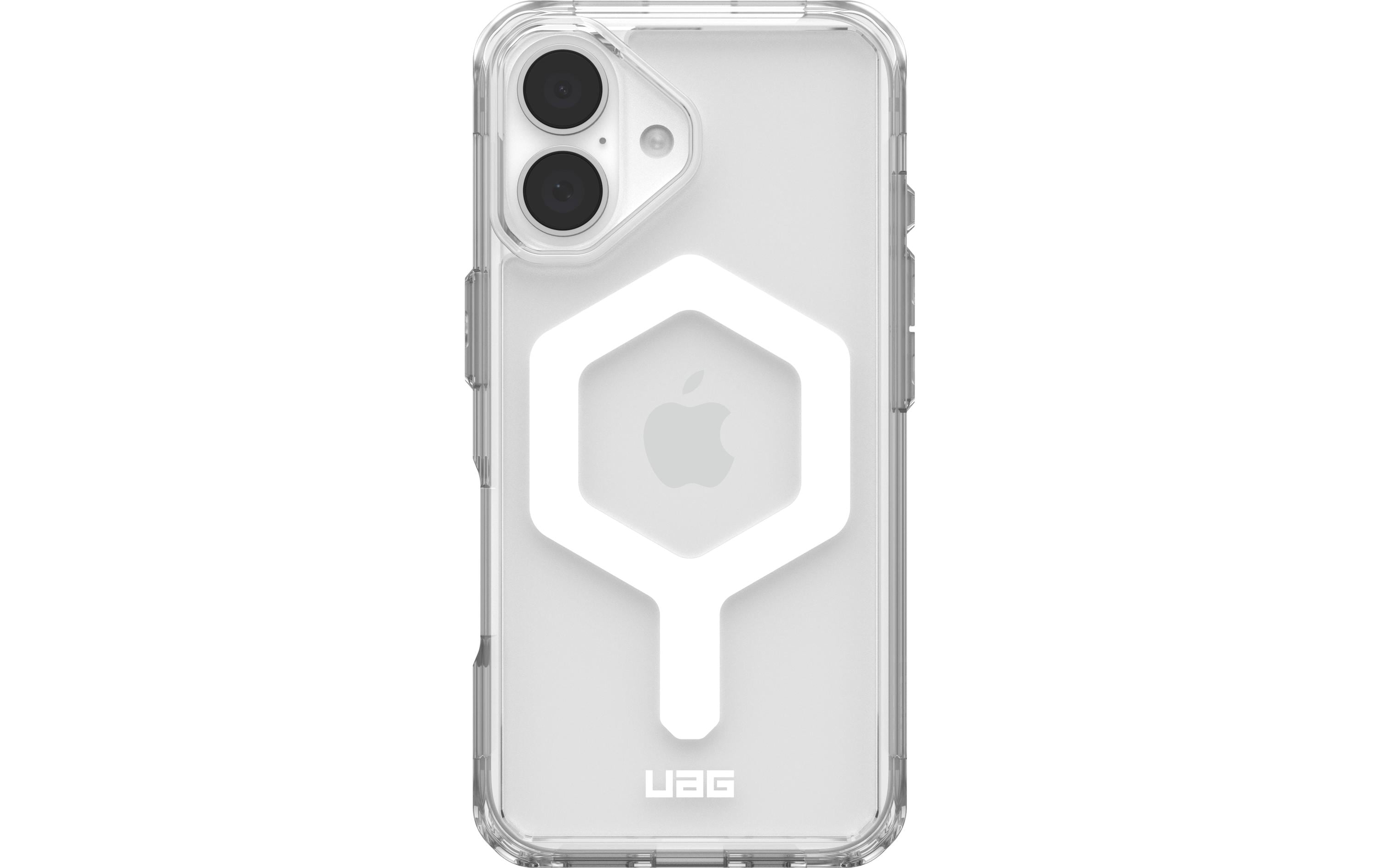 Back Cover Plyo MagSafe Apple iPhone 16 Ice/WhiteSchutzhülle für das Apple iPhone 16