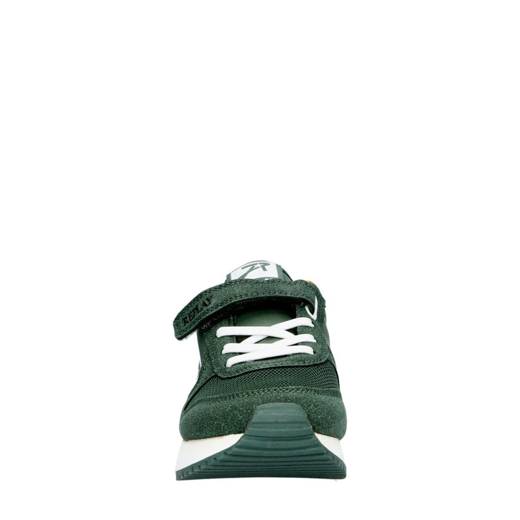 REPLAY Fiber jr boy 5sneakers groen/oranje