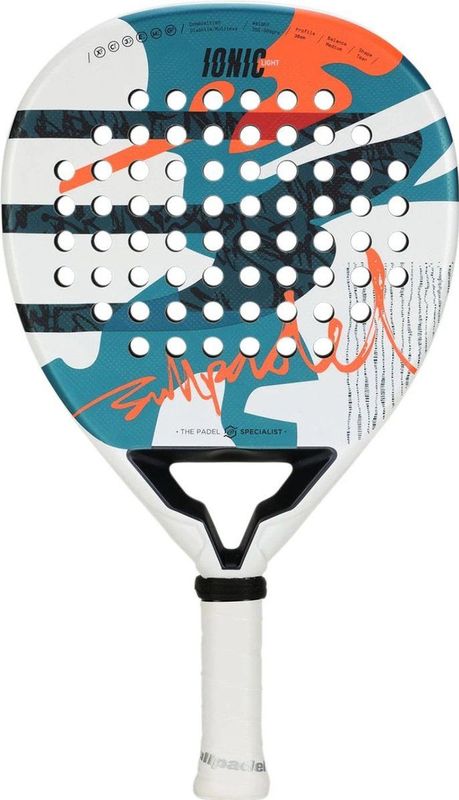 Bullpadel - Ionic Light 25 - Racket - Druppelvormig - Carbon - Lichtgewicht