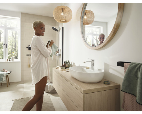 Douchekolom incl. thermostaat hansgrohe Pulsify S chroom 24240000