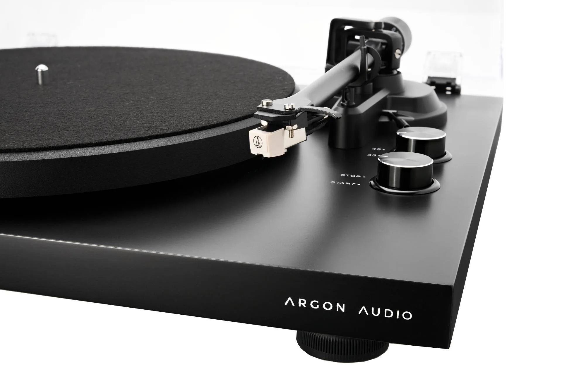 Argon Audio TT MK2 Noir Platines vinyle hi-fi