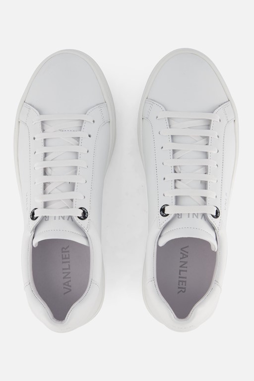 Van Lier Barossa Sneakers wit Leer