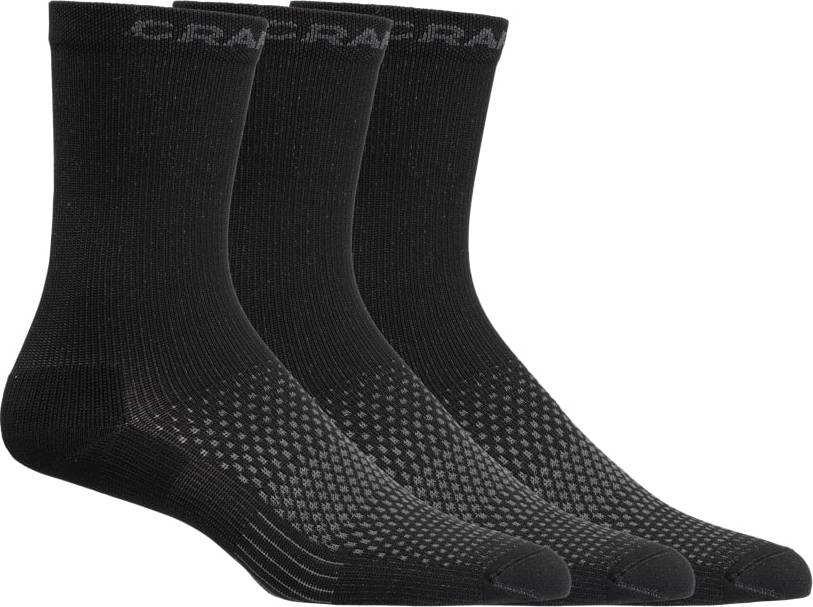 Craft Core Dry High Sock 3-Pack Black