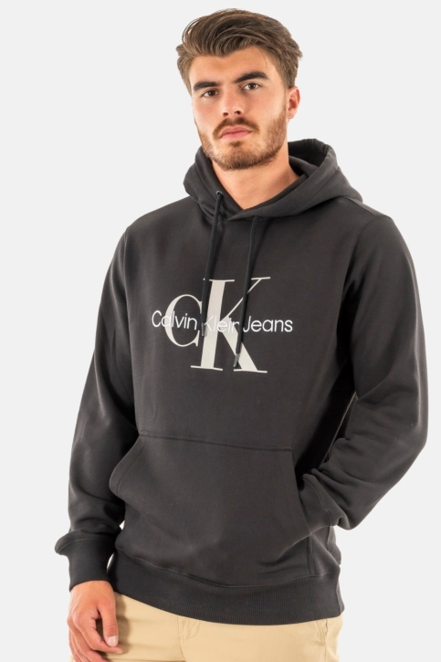 Sweat calvin klein jeans seasonal monologo 0gr ck black/porpoise