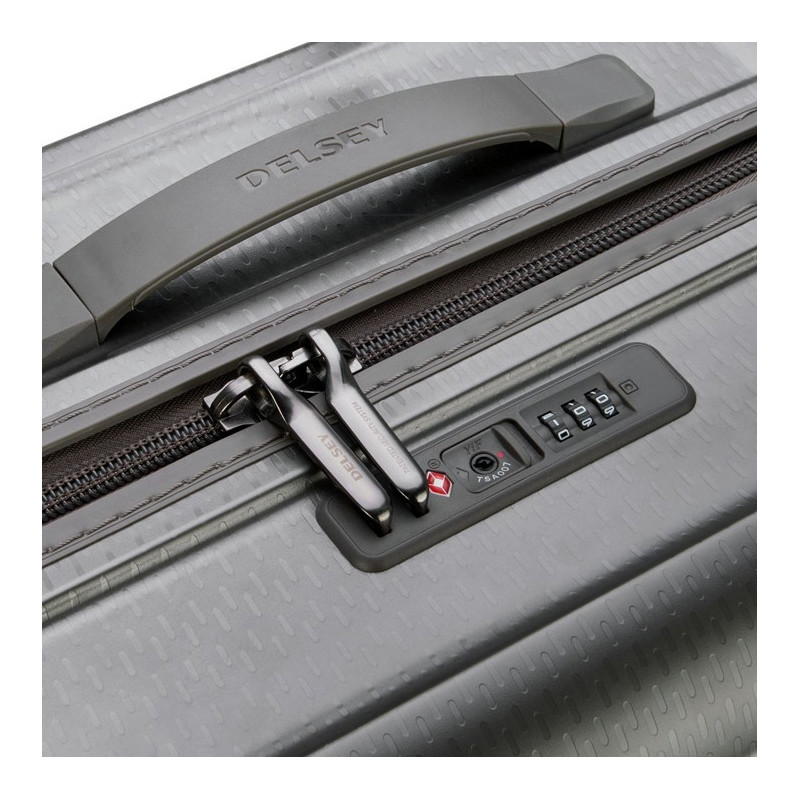 Valise cabine rigide Turenne Slim 55 cm Argent