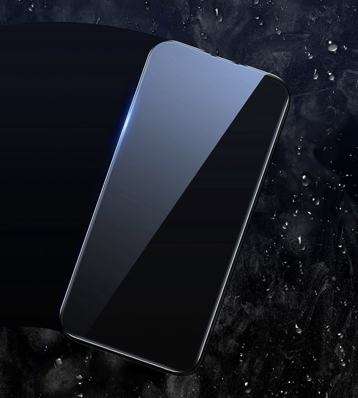(2er Set) Baseus - iPhone 14 Pro Max Vollbild Panzer Display Schutz Montagerahmen - Transparent