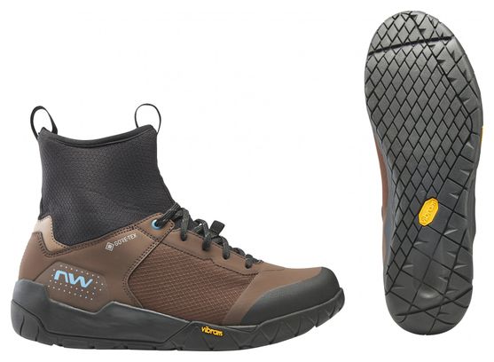 Chaussures VTT Northwave Multicross Mid Gtx Noir/Marron