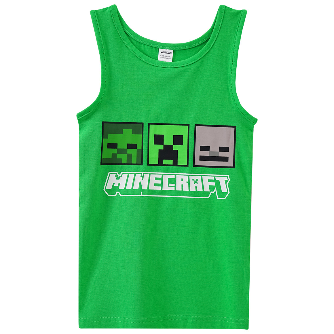 Topolino 2 Minecraft Unterhemden im Set schwarz / grün