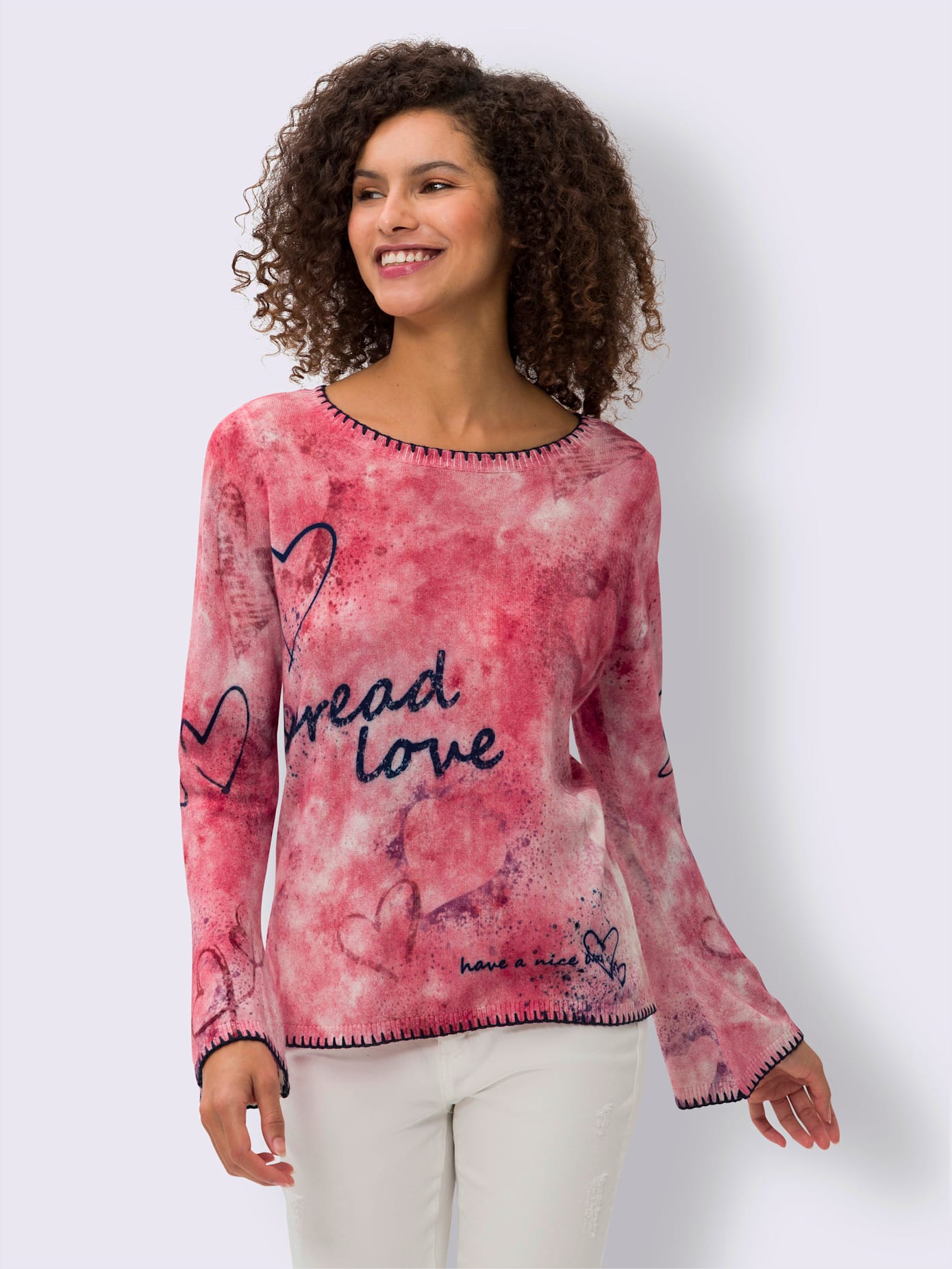 Pull mélange doux de viscose et de coton