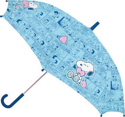 Snoopy Paraply Love, Lyseblå