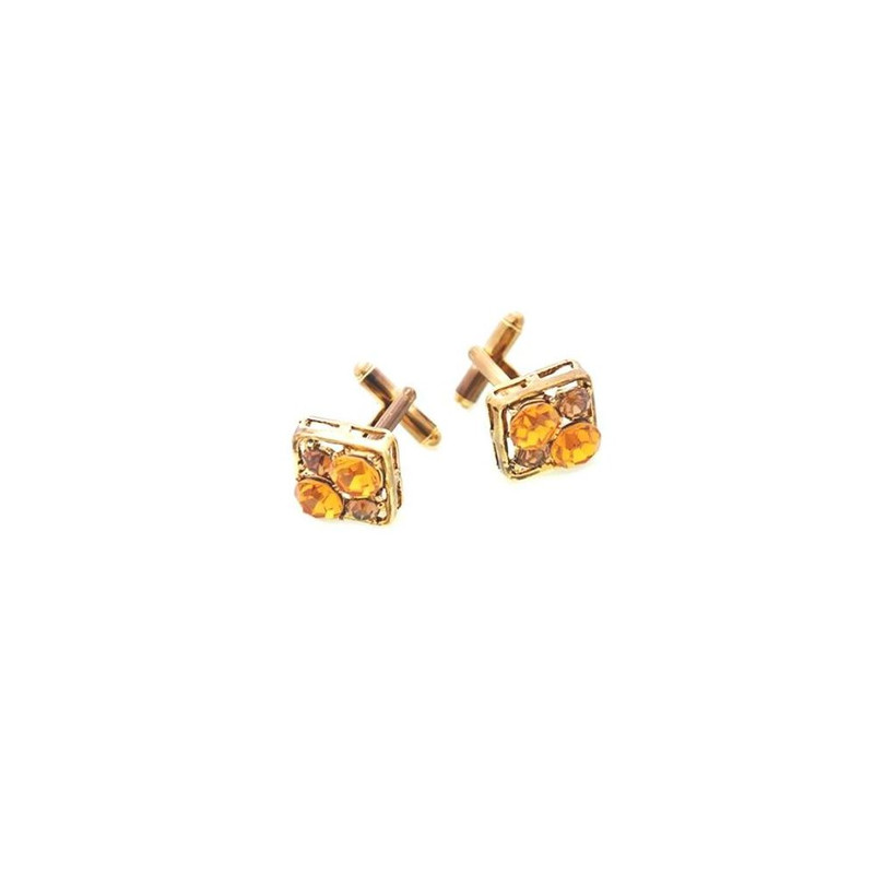 Boutons de manchette, MIDAS Topaz, Cristal Swarovski