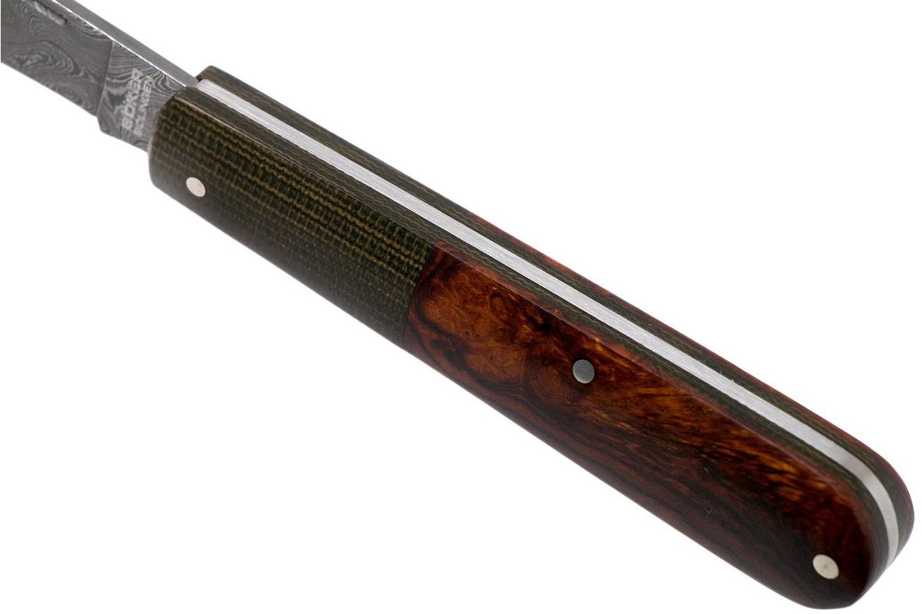 Böker Barlow Integral Desert Ironwood Leopard  Damascus 100501DAM zakmes