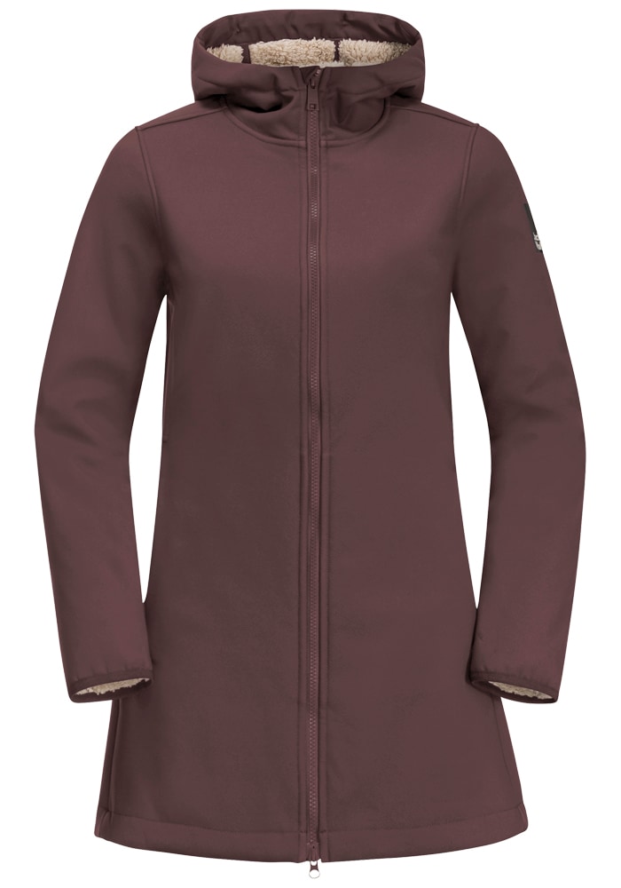 Jack Wolfskin Softshellmantel »WINDLAND COAT W«