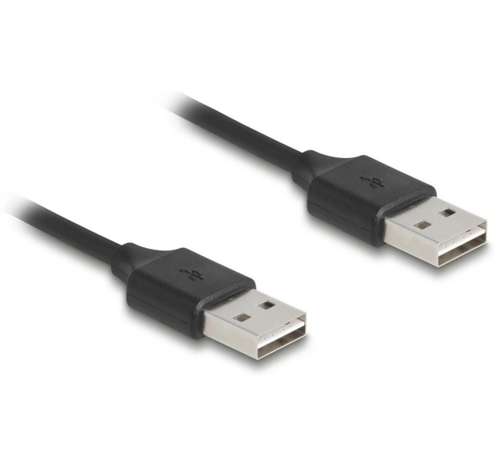 USB 2.0-Spiralkabel USB A - USB A 0.8 mFlexibles Spiralkabel für USB-Verbindungen