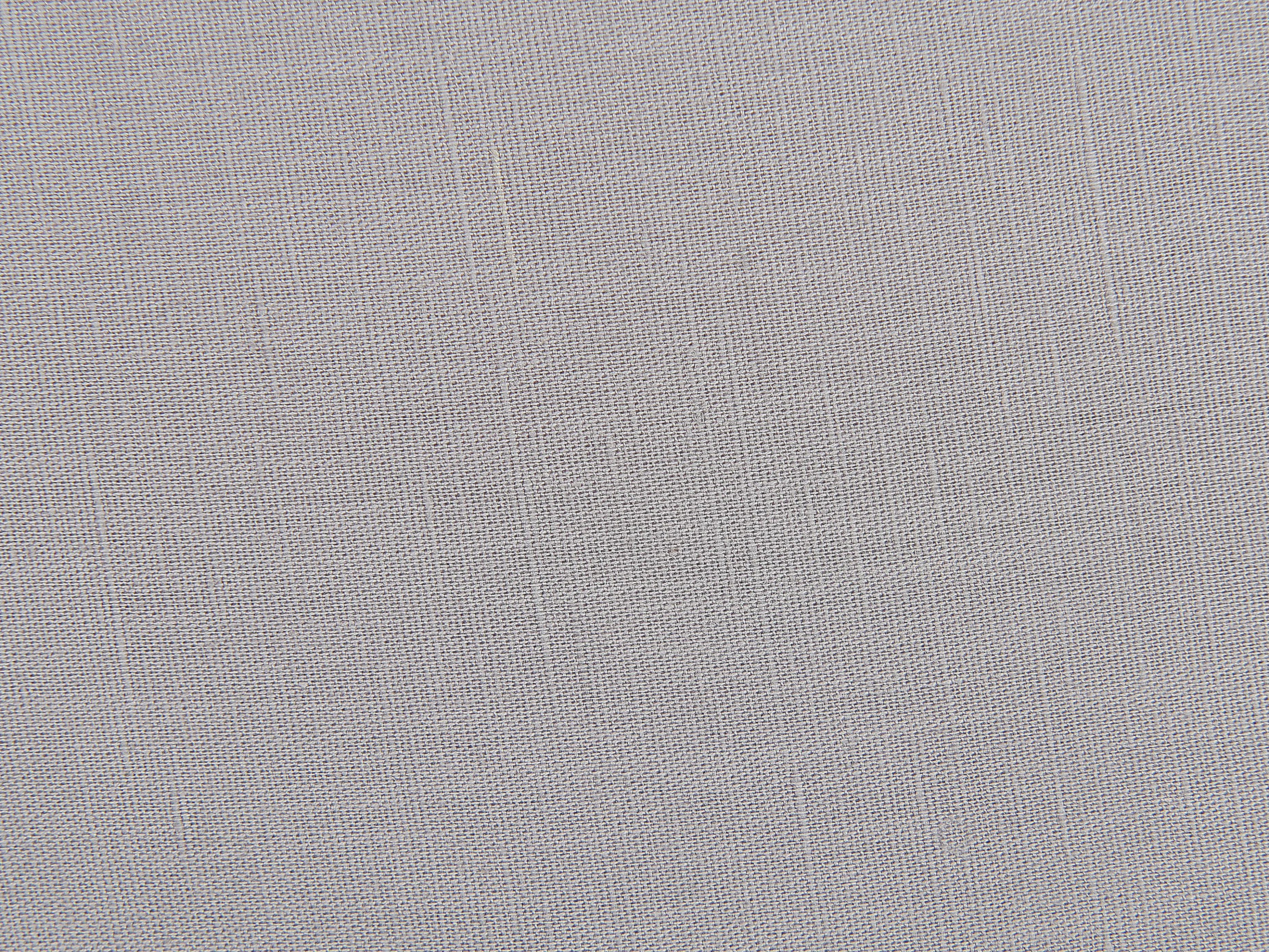 Set van 2 sierkussens GLABRA Linnen 45 x 45 cm Grijs effen