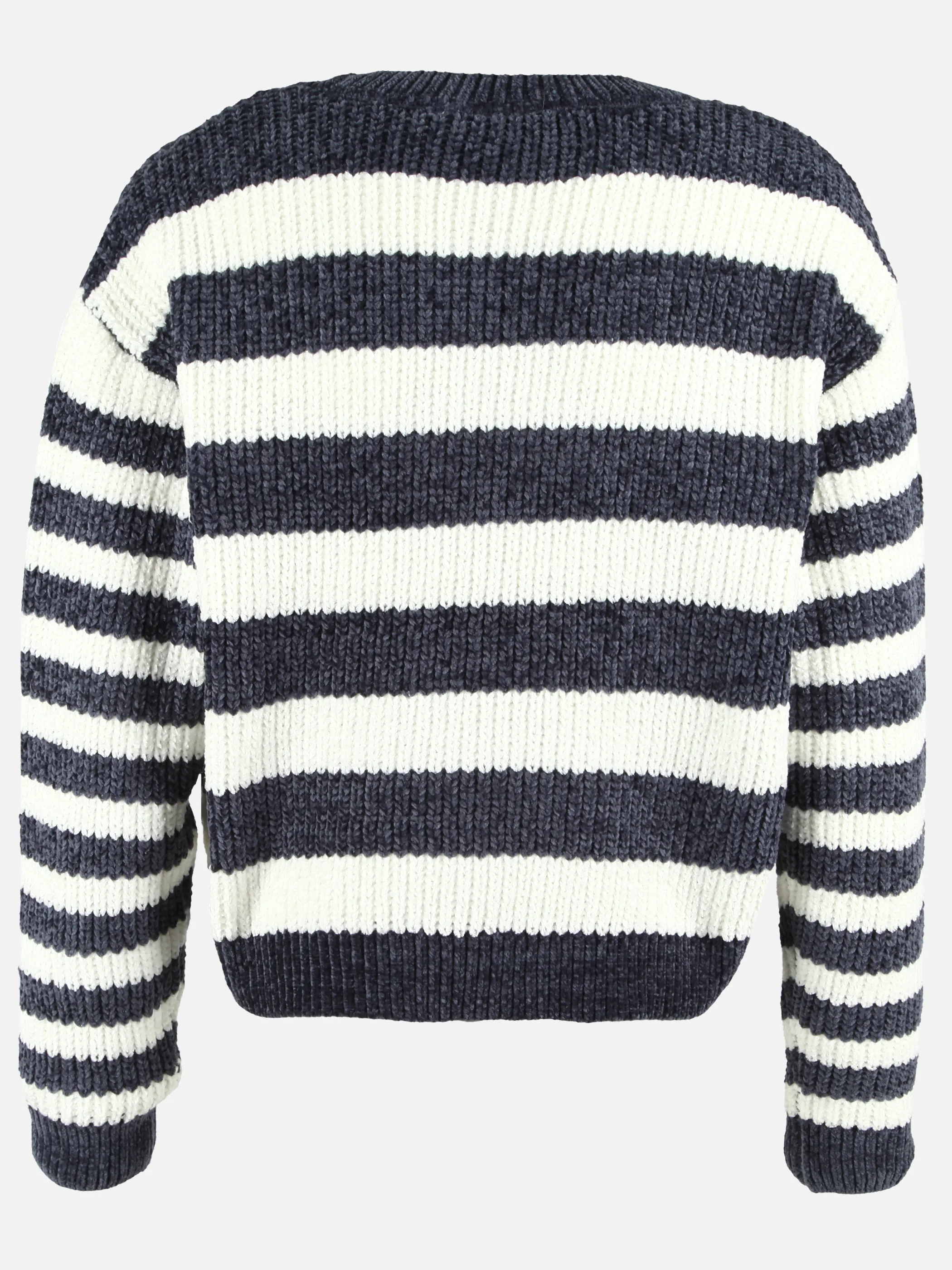 Mädchen Chenille Pullover mit Streifen