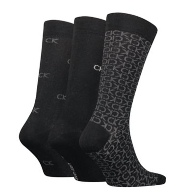 Chaussettes homme 3P Logo Giftbox CALVIN KLEIN