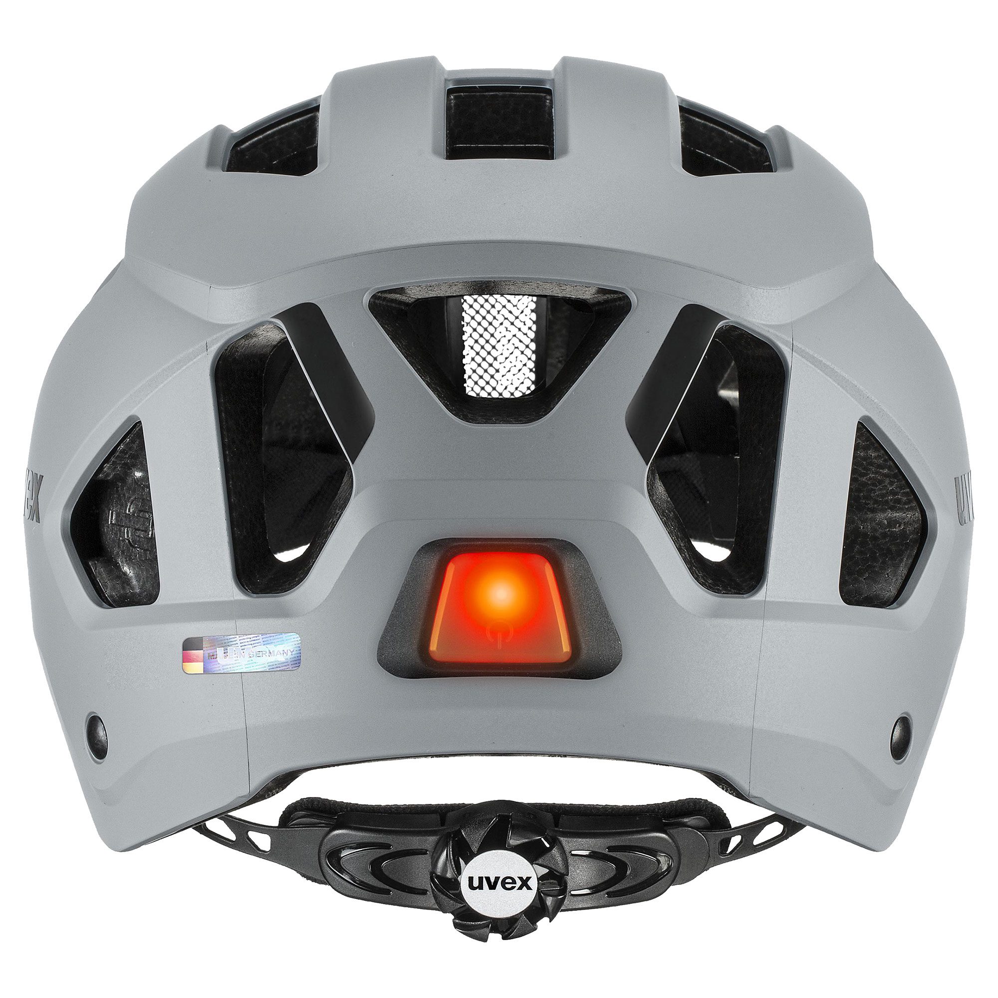 Uvex City Stride Fahrradhelm rhino matt