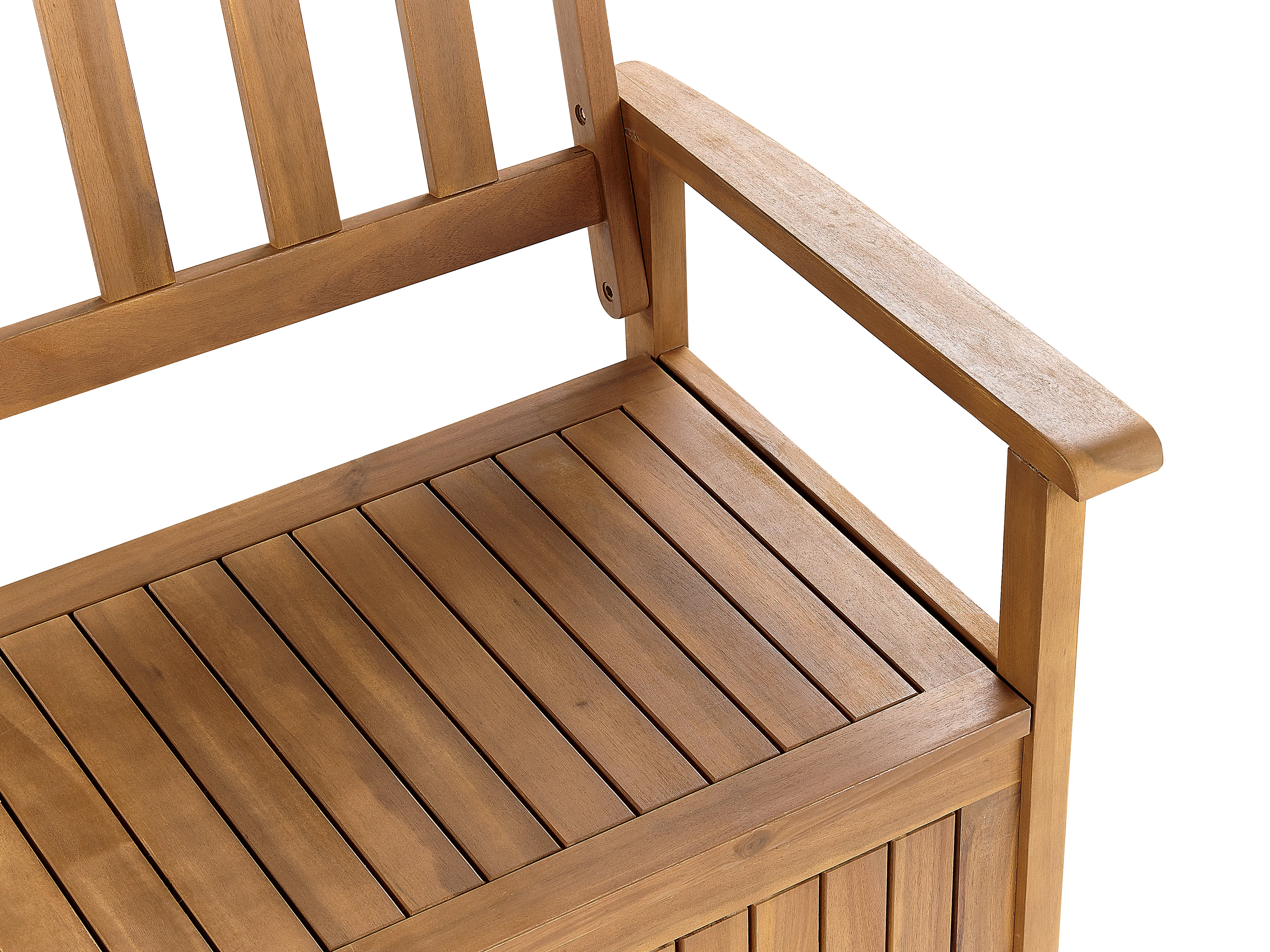 Tuinbank SOVANA 160 cm met opbergruimte Acaciahout Bruin