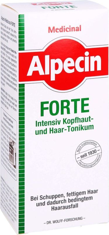 Alpecin Medicinal FORTE - Haargroeimiddel - 200 ml - Tegen roos en haaruitval