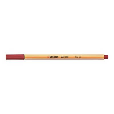 STABILO Point 88 - Feutre fin - 0.4 mm - bordeaux